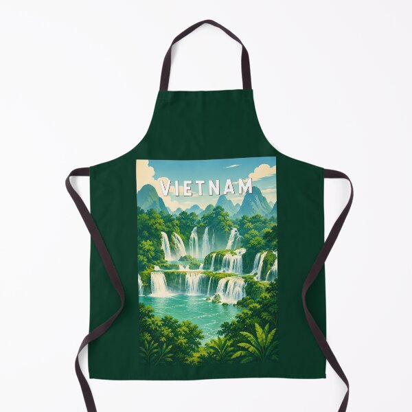Item preview, Vietnam Illustration Travel Art Vintage designed and sold by KrisSidDesigns.