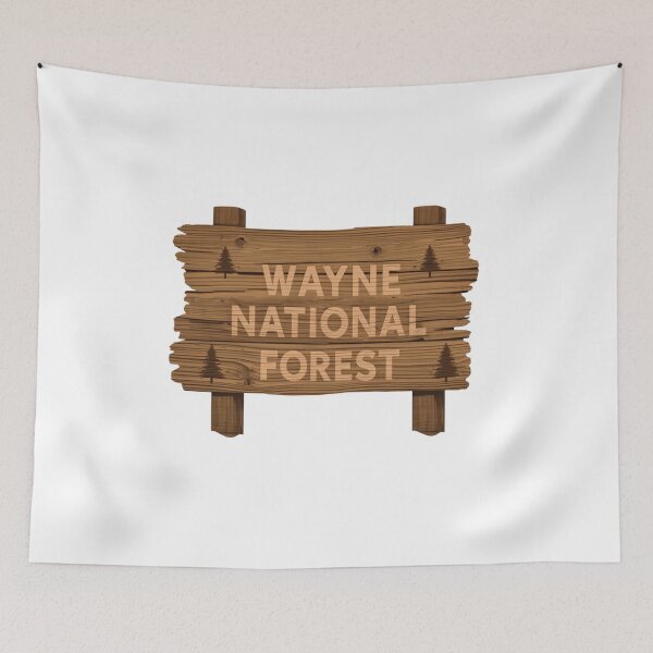 Item preview, Wayne National Forest Ohio Outdoor Hiking Camping Nature Lover designed and sold by Simsimah26Parks.