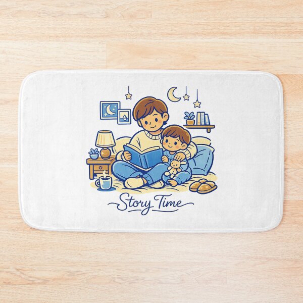 Item preview, Story Time – Father’s Day Moment designed and sold by LuveraxArt.