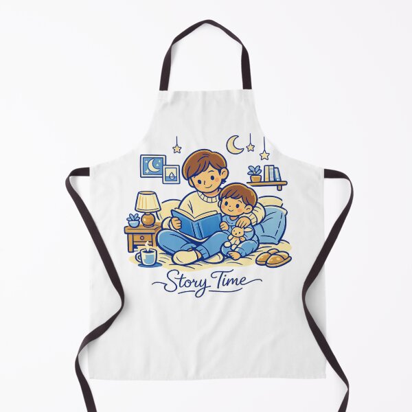 Item preview, Story Time – Father’s Day Moment designed and sold by LuveraxArt.