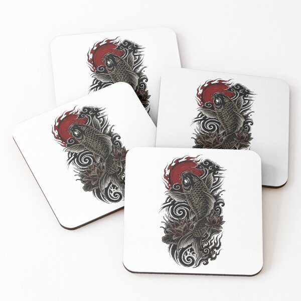 Item preview, Crimson Koi Fish designed and sold by Irezumiya.