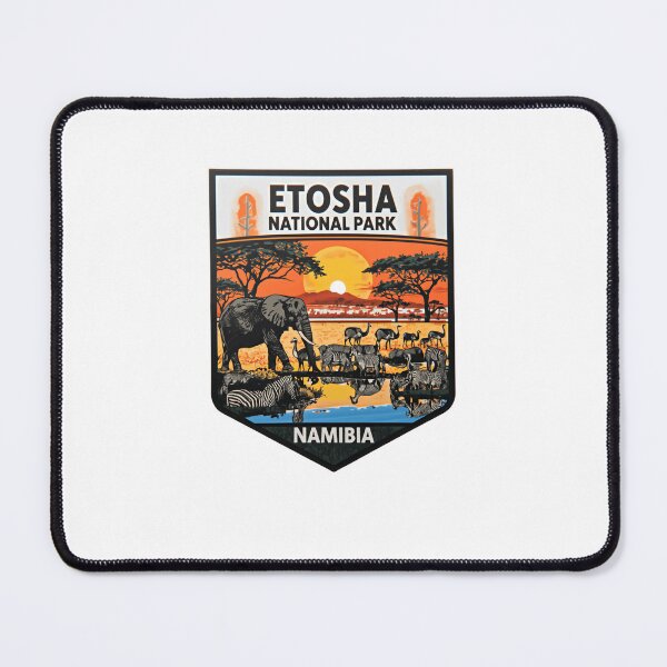 Item preview, Etosha National Park Namibia African Safari Wildlife Traveler designed and sold by Simsimah26Parks.