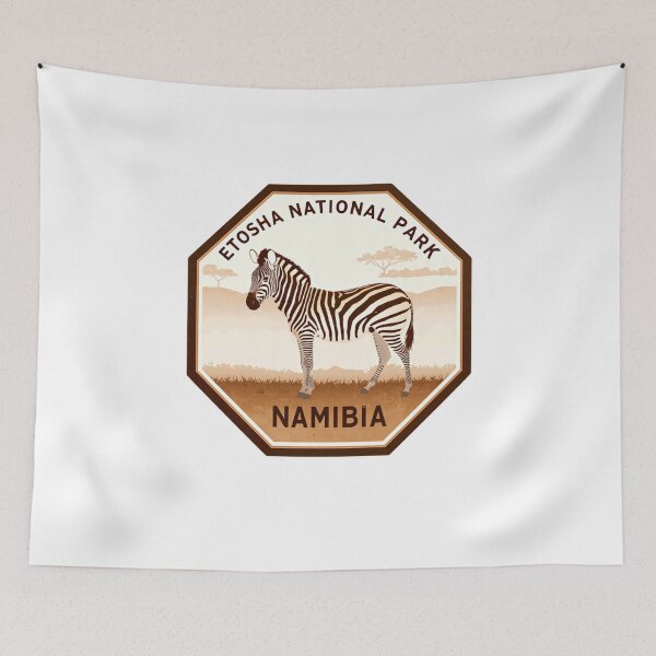 Item preview, Etosha National Park Namibia Zebra African Safari Wildlife Explorer designed and sold by Simsimah26Parks.