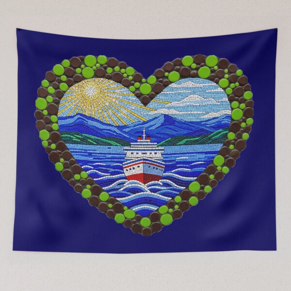 Item preview, Impressionist Cruise Heartscape designed and sold by PixorStudio.