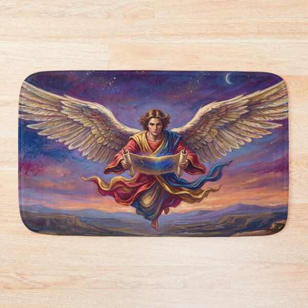 Item preview, Celestial Messenger Flying Through Midnight Skies designed and sold by LibertyForge-Co.