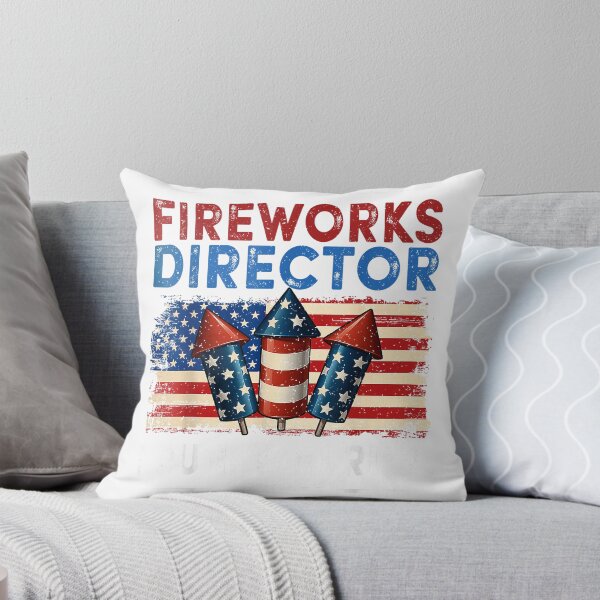 Item preview, Fireworks Director I Run You Run 4th of July Men Boys T-Shirt designed and sold by RKdrawings.