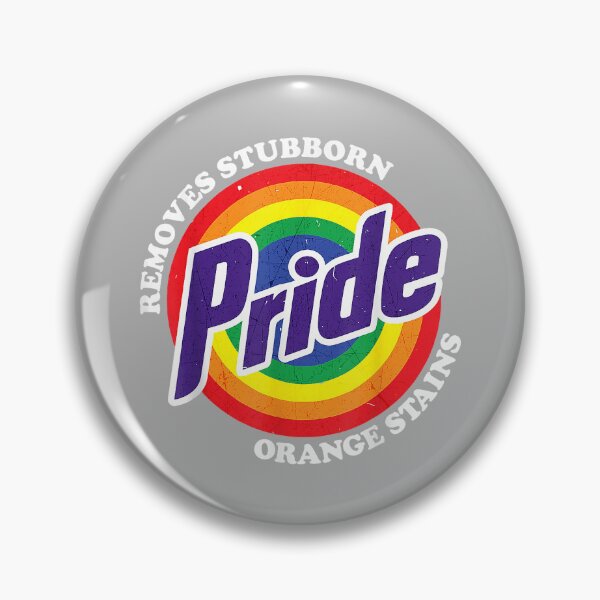 Item preview, Funny Gay Pride Removes Stubborn Orange Stains LGBT Humor designed and sold by GreggRoss.