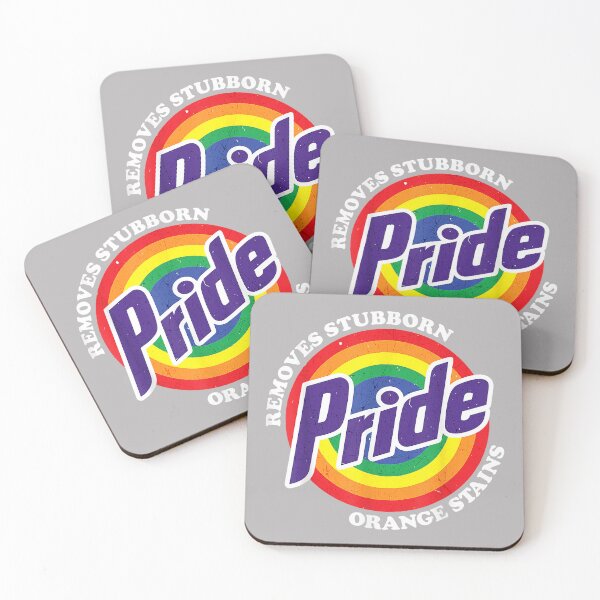 Item preview, Funny Gay Pride Removes Stubborn Orange Stains LGBT Humor designed and sold by GreggRoss.