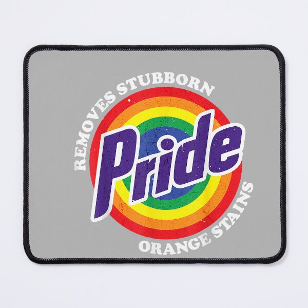 Item preview, Funny Gay Pride Removes Stubborn Orange Stains LGBT Humor designed and sold by GreggRoss.