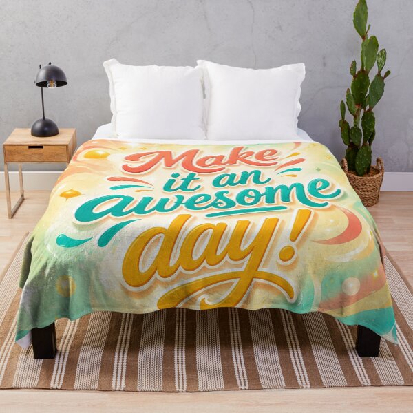Item preview, Make It an Awesome Day Sparkle Burst designed and sold by BlissBlvdShop.