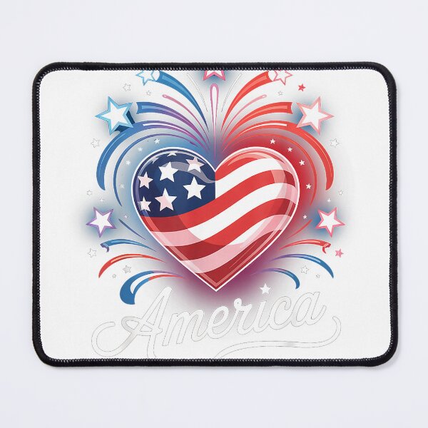 Item preview, Flag Heart 1776 2026 July 4th 250th Birthday T-Shirt designed and sold by kevincuellar.