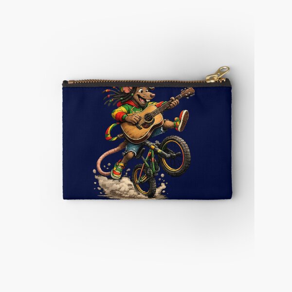 Item preview, Rasta Mouse Playing Guitar on BMX Bike designed and sold by digitalbob60.