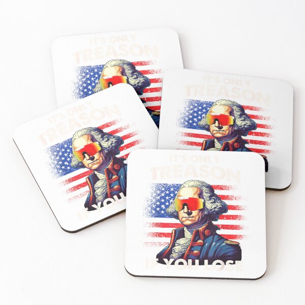 Item preview, Funny 4th of July Shirt Washington Only Treason If You Lose T-Shirt designed and sold by gidget-gadget.