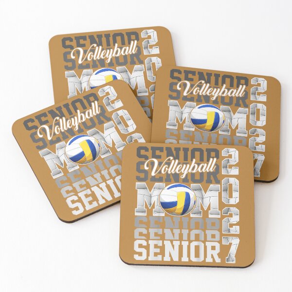 Item preview, Senior 2027 Volleyball Mom Proud Family Graduation designed and sold by MichelLoveHaris.
