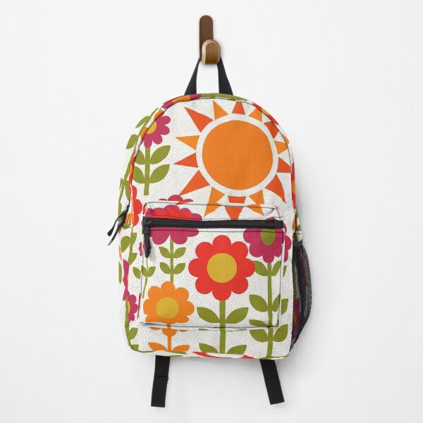 Item preview, Retro Pop Flower Field designed and sold by PixorStudio.