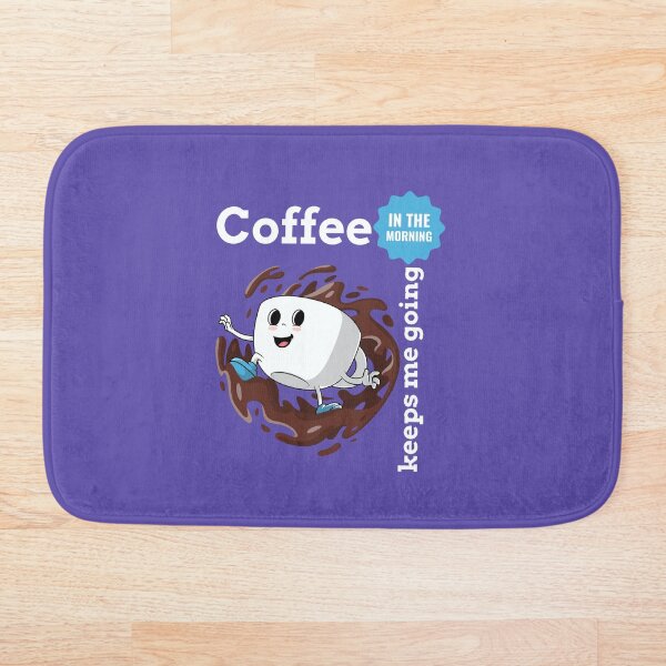 Item preview, A Hot Cup of Coffee Moche or Frappuccino Keeps Me Going essential T Shirt for everyday wear  designed and sold by MKTreasures.