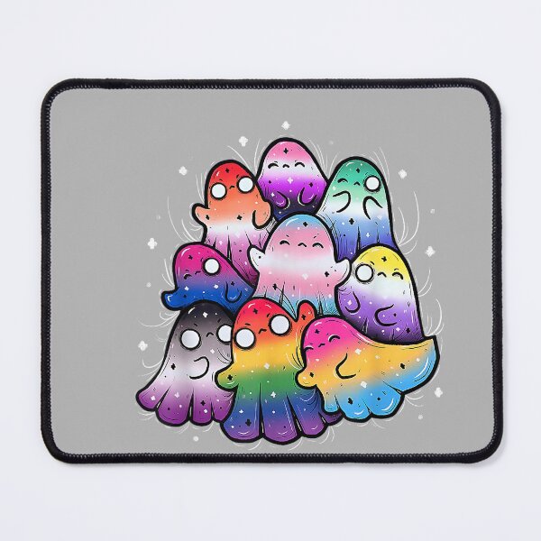 Item preview, Funny Ghost Rainbow LGBT Lesbian Gay Bisexual Trans Pride designed and sold by GreggRoss.