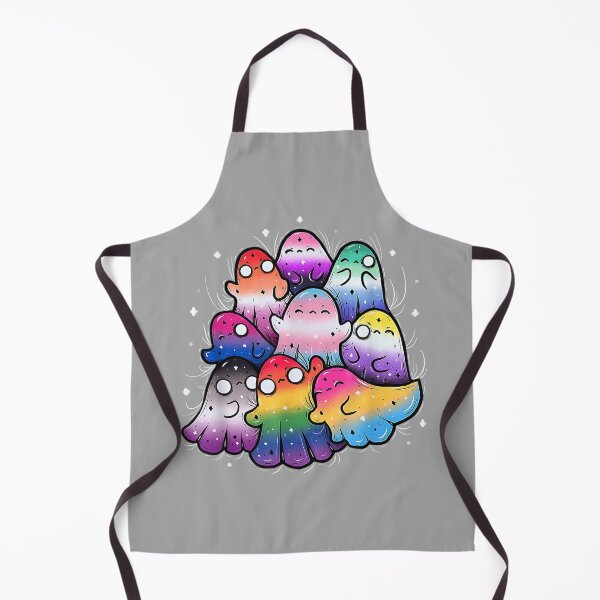 Item preview, Funny Ghost Rainbow LGBT Lesbian Gay Bisexual Trans Pride designed and sold by GreggRoss.