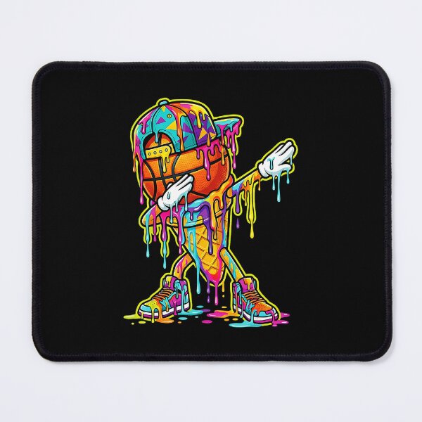 Item preview, Dabbing Basketball Ice Cream Drip Funny Sports Summer Vibes designed and sold by allistermariam.