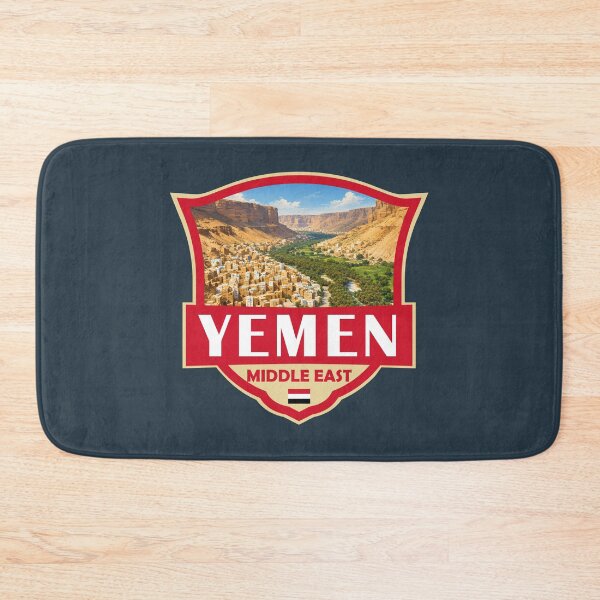 Item preview, Yemen Illustration Retro Badge designed and sold by KrisSidDesigns.