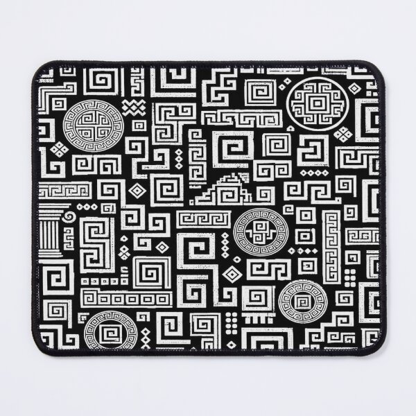 Item preview, Ancient Greek Spiral Pop Art Pattern (White) designed and sold by BeJolley.