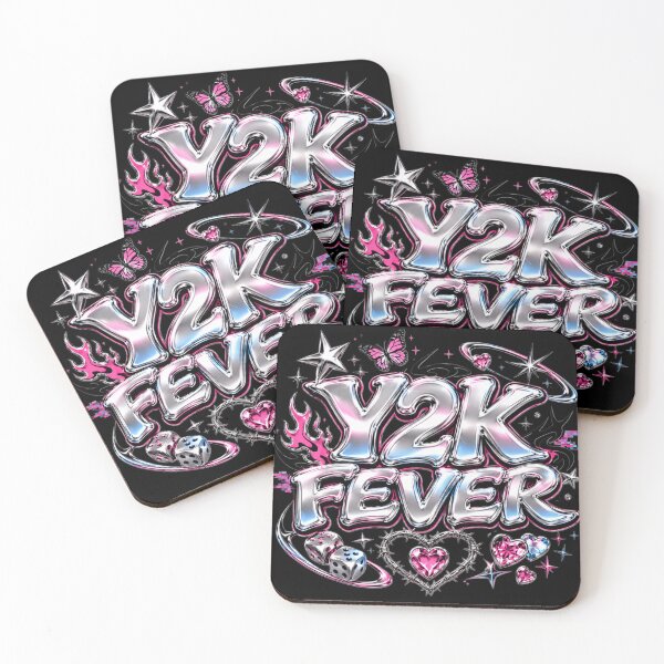 Item preview, Y2K Fever Chrome Aesthetic | Retro Futuristic 2000s Design designed and sold by Dollette Heaven.