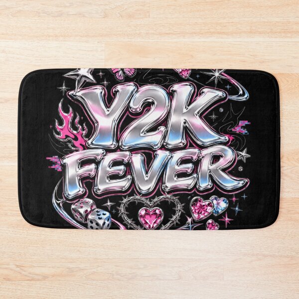 Item preview, Y2K Fever Chrome Aesthetic | Retro Futuristic 2000s Design designed and sold by Dollette Heaven.