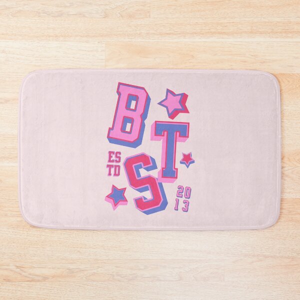 Item preview, BTS varsity pink designed and sold by Morcawork.