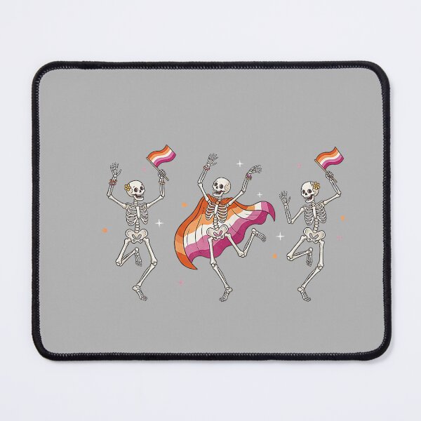 Item preview, Funny Lesbian Pride Month Dancing Skeleton LGBTQ Les Women designed and sold by GreggRoss.