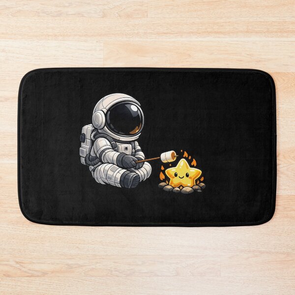 Item preview, Astronaut Roasting Marshmallow on a Tiny Star designed and sold by builtforyou.
