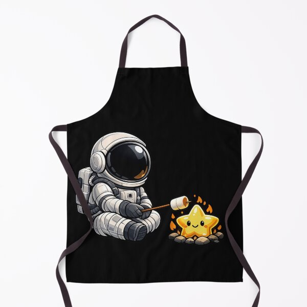 Item preview, Astronaut Roasting Marshmallow on a Tiny Star designed and sold by builtforyou.