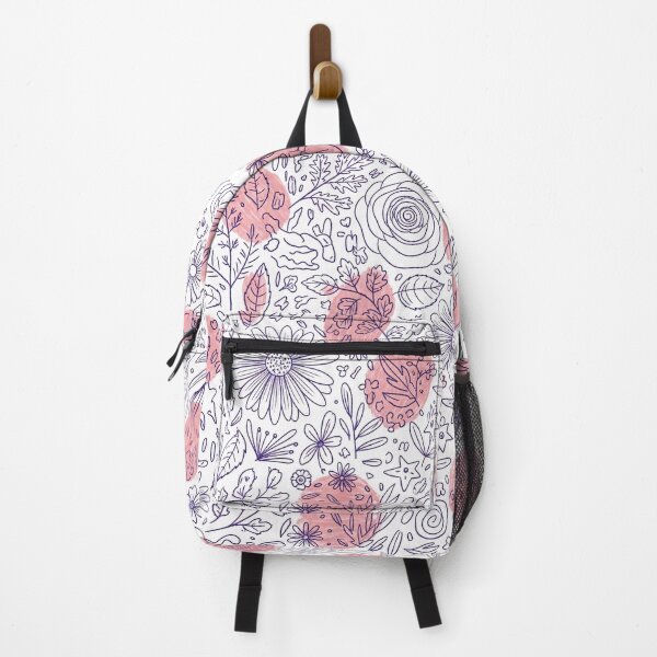 Item preview, Indigo Floral Doodle Garden designed and sold by PixorStudio.