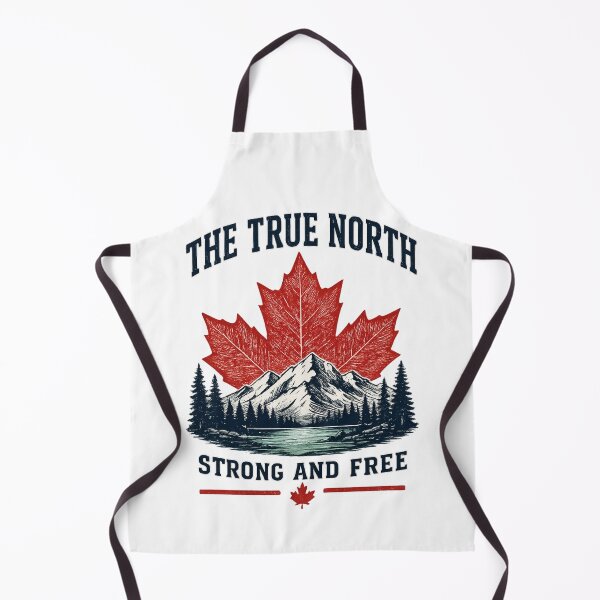Item preview, The True North Strong and Free designed and sold by LuloCreative.