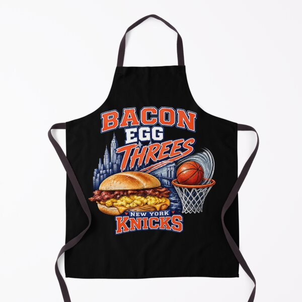 Item preview, Bacon Egg and Threes New York Knicks designed and sold by THECOMICBStore.