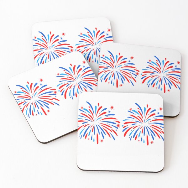 Item preview, Funny Im Just Here for The Fireworks 4th of July Couple T-Shirt designed and sold by KTY-NUSS.