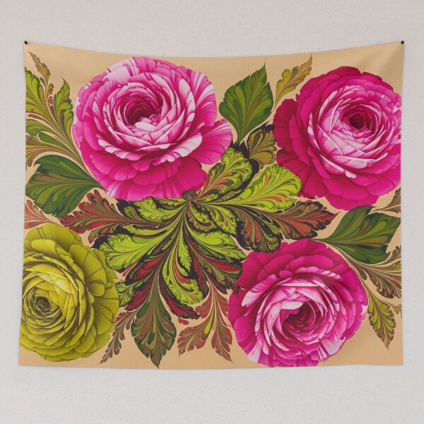 Item preview, Impasto Rose Garden Elegance designed and sold by PixorStudio.
