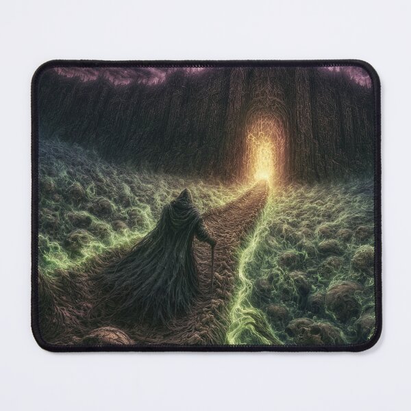 Item preview, The Ulmreach: The Point of No Return | Bone Passage Dark Fantasy Art Print | Gothic Wall Art designed and sold by Opetis.