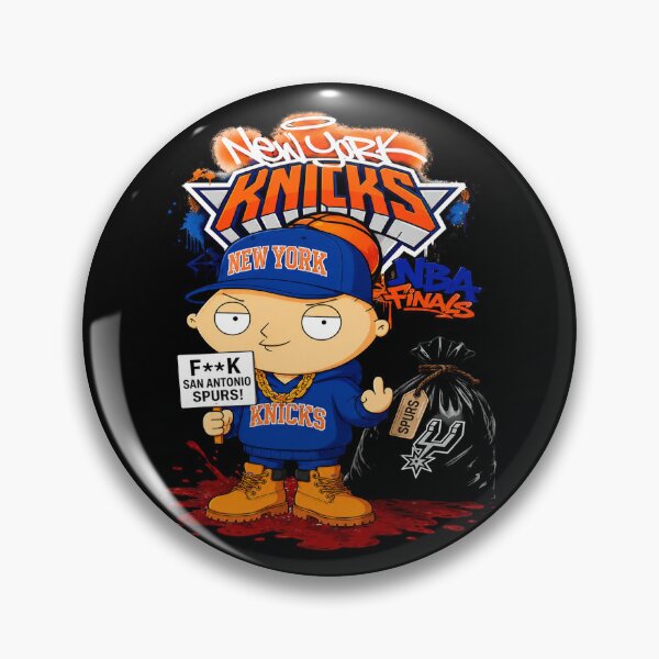 Item preview, Family Guy Stewie Griffin New York Knicks NBA Finals F' San Antonio Spurs designed and sold by THECOMICBStore.