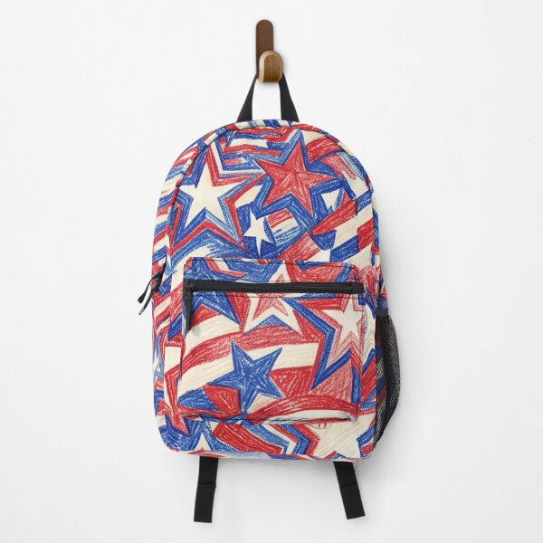 Item preview, Stars and Stripes Colored Pencil Sketch designed and sold by LibertyForge-Co.