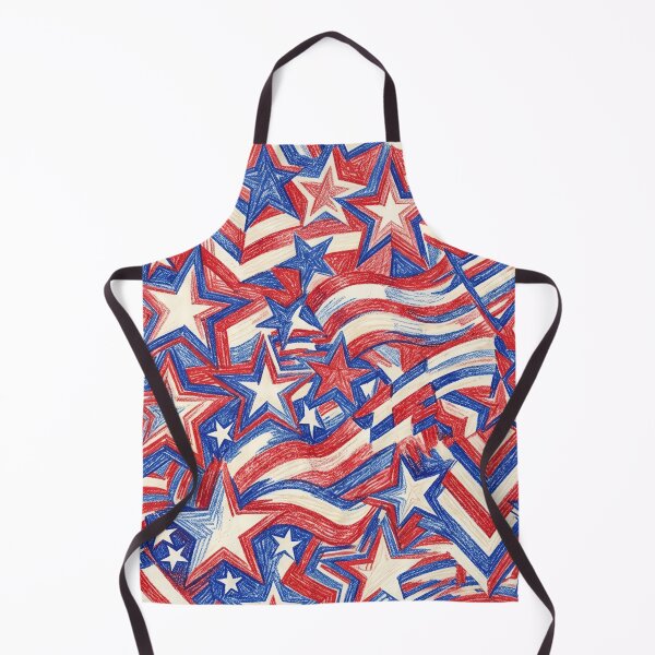 Item preview, Stars and Stripes Colored Pencil Sketch designed and sold by LibertyForge-Co.
