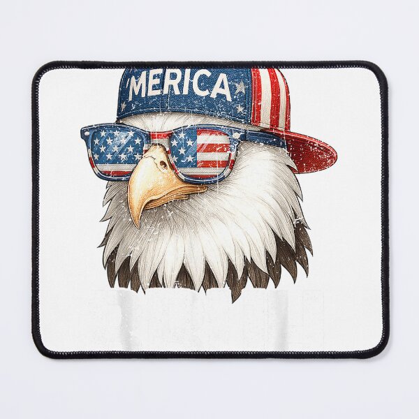 Item preview, Bruh Fourth 4th of July Eagle American Patriotic Mens Boys T-Shirt designed and sold by Othinus.