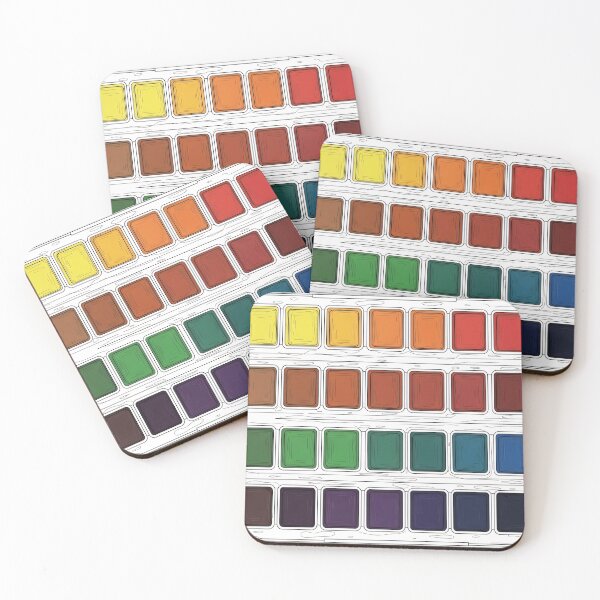 Item preview, Watercolor Palette Spectrum designed and sold by PixorStudio.