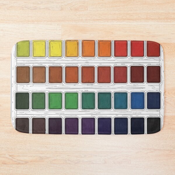 Item preview, Watercolor Palette Spectrum designed and sold by PixorStudio.