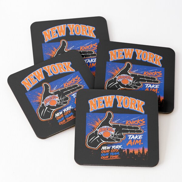 Item preview, New York Knicks Take Aim Our City Our Team Our Time Basketball designed and sold by THECOMICBStore.