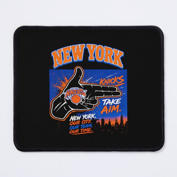 Item preview, New York Knicks Take Aim Our City Our Team Our Time Basketball designed and sold by THECOMICBStore.
