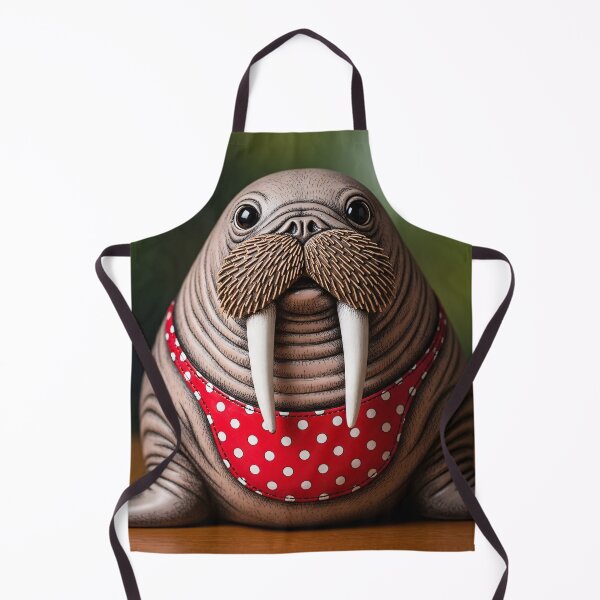 Item preview, Polka Dot Walrus Figurine designed and sold by PixorStudio.