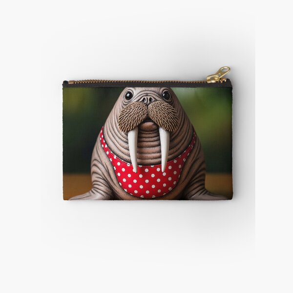 Item preview, Polka Dot Walrus Figurine designed and sold by PixorStudio.