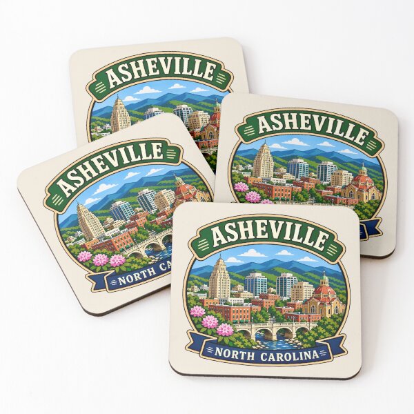 Item preview, Asheville, North Carolina - Blue Ridge Mountain designed and sold by Myra365Art.