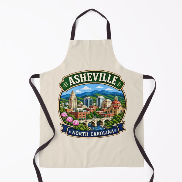 Item preview, Asheville, North Carolina - Blue Ridge Mountain designed and sold by Myra365Art.