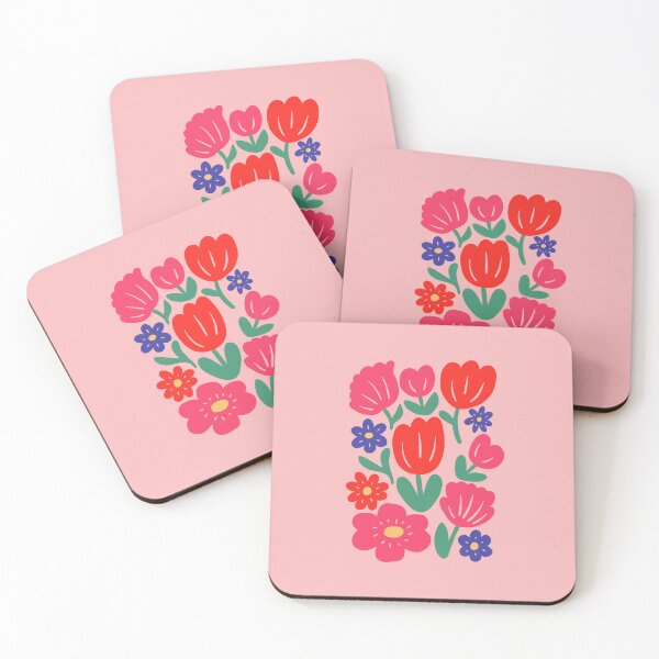 Item preview, Pink Cottage Flowers designed and sold by soheedesigns.